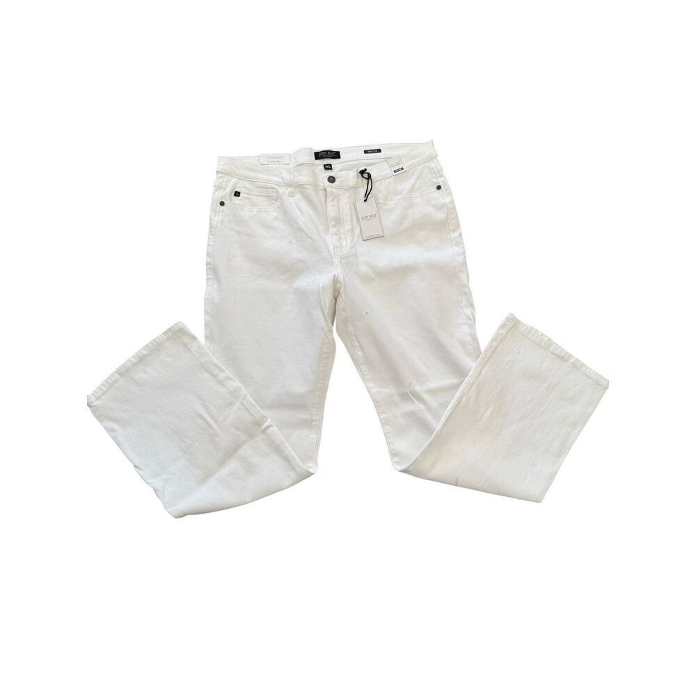 Judy Blue White Bootcut Midrise Stretch Jeans NWT Size 1XL